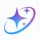 xk星空集团品牌Logo，星空电竞官方标识，蓝色渐变科技感图标
